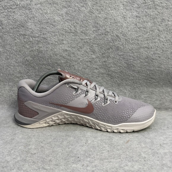 Nike Metcon 4 Womens Shoes Size 8.5 Gray Crossfit Running Sneakers AH8804-002 - Picture 6 of 10
